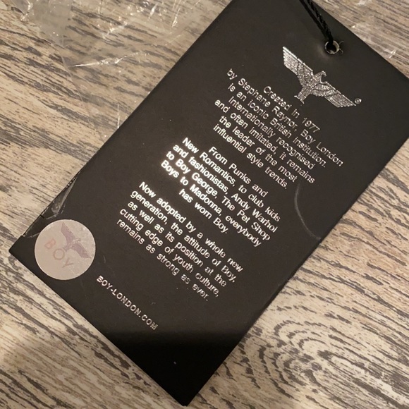 BOY of London red/black heritage leggings - Picture 3 of 4